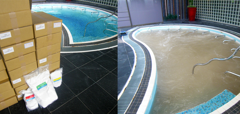 循環配管洗浄例