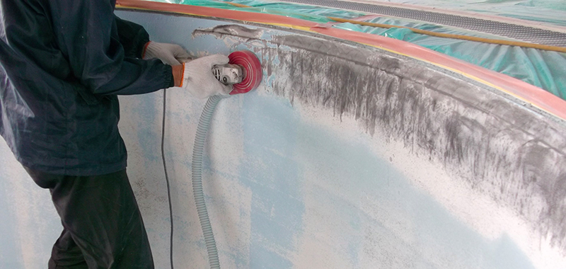 プールライニング工事