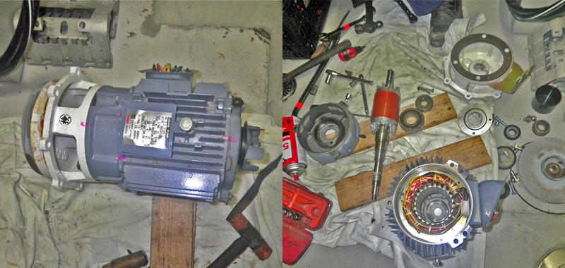 ろ過ポンプオーバーホール